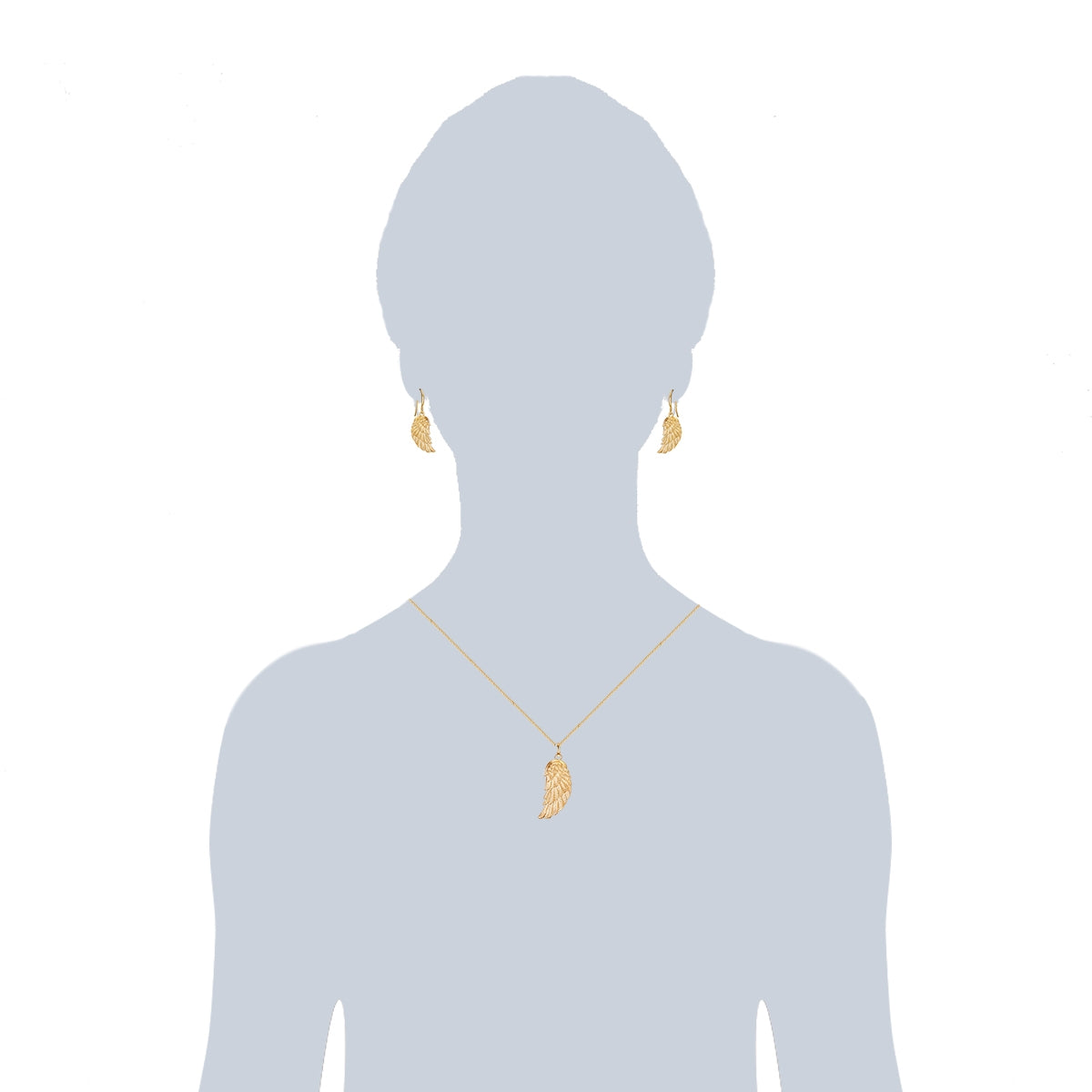 Rafaela Donata Set (Kette+Ohrhänger) gelbgold Osterangebot