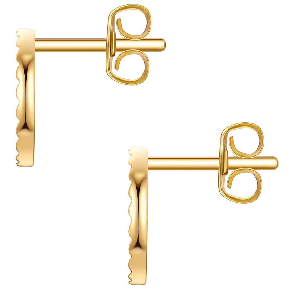 Rafaela Donata Ohrstecker Sterling Silber gelbgold Online Outlet