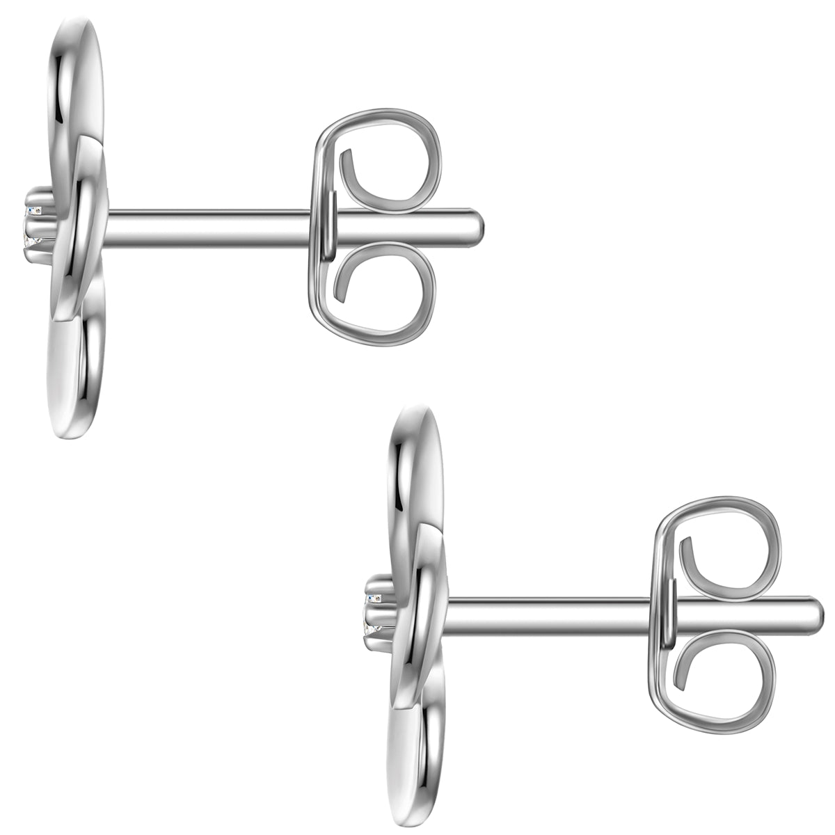 Rafaela Donata Ohrstecker Sterling Silber Zirkonia weiß Bestseller