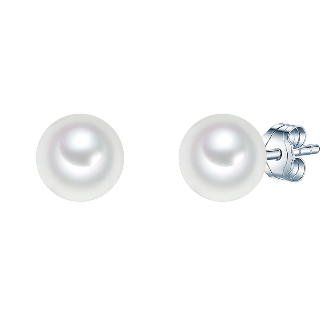 Rafaela Donata Ohrstecker Sterling Silber Muschelkernperle weiß Tiefpreis