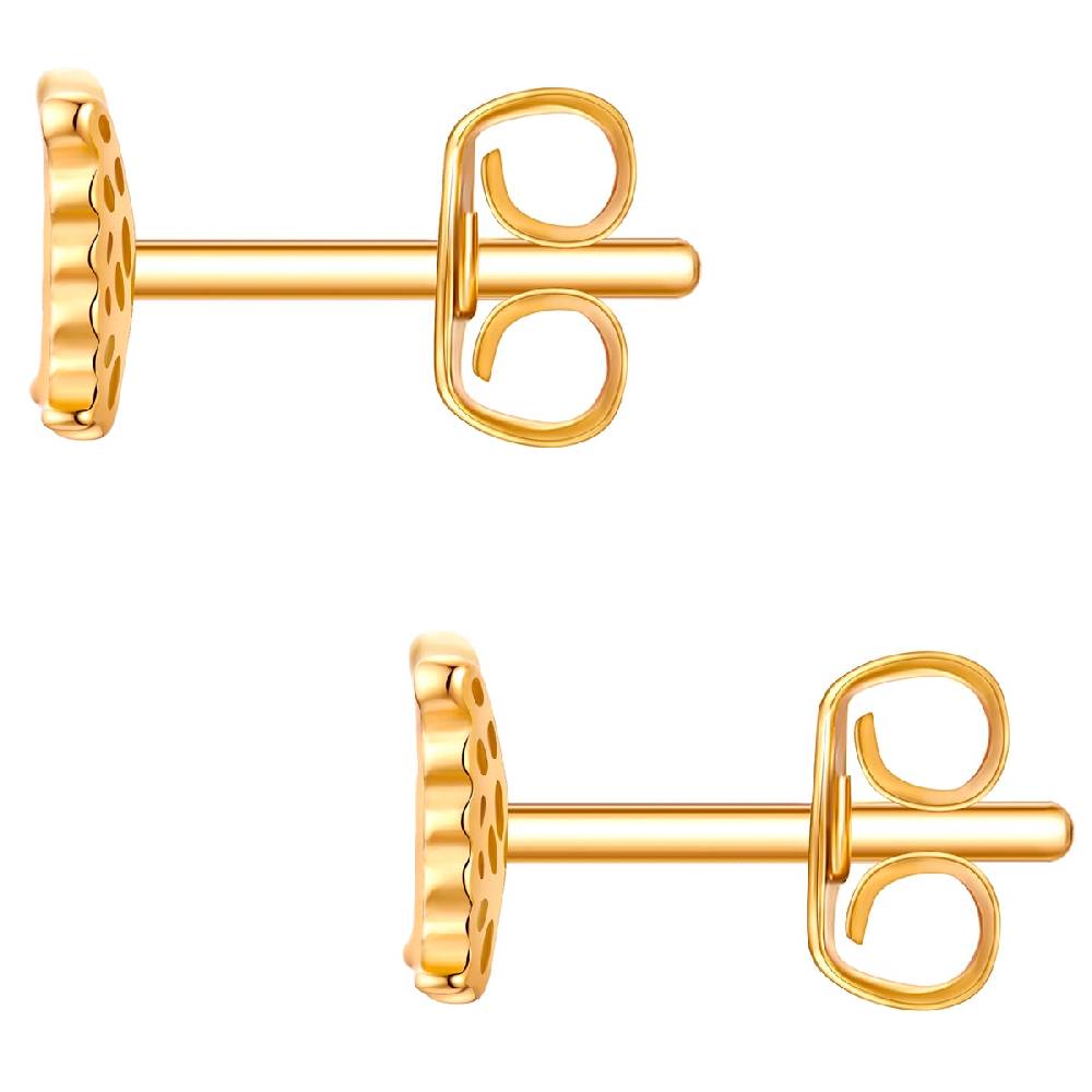 Rafaela Donata Ohrstecker Sterling Silber gelbgold Super Rabatt