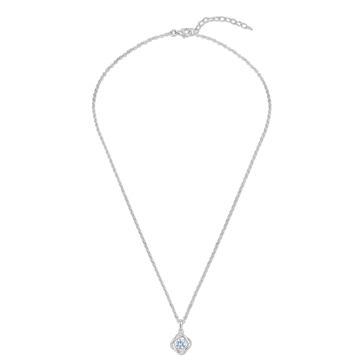 Rafaela Donata Kette mit Anhänger Sterling Silber Spinell (synth.) blau Lagerräumung