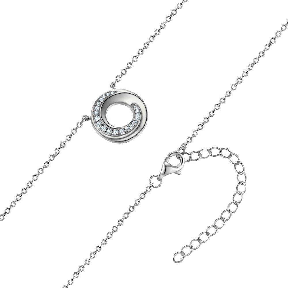 Rafaela Donata Kette mit Anhänger Sterling Silber Zirkonia weiß Blitzangebot
