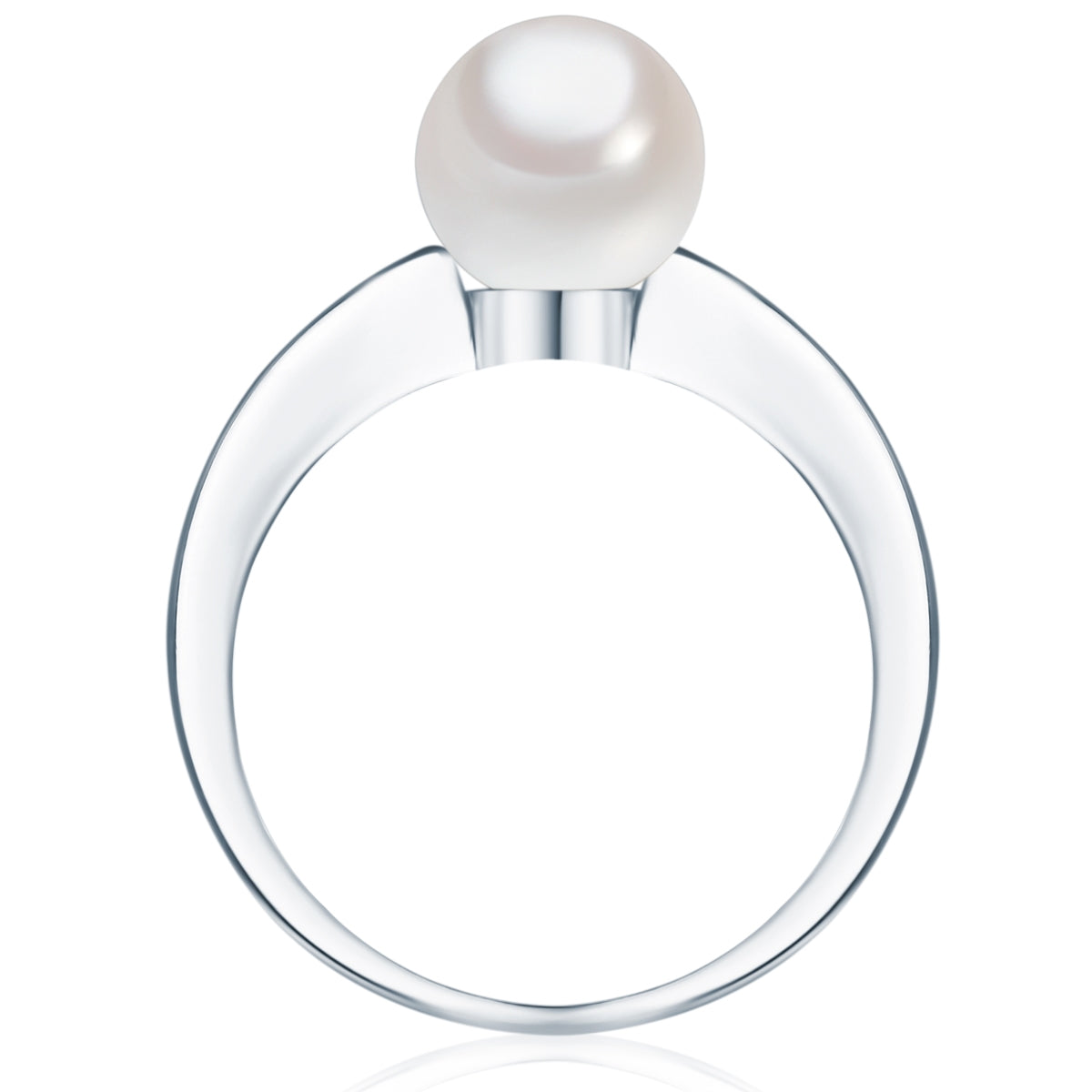 Rafaela Donata Ring Sterling Silber Südsee-Muschelkernperle weiß Zirkonia weiß Exklusive Angebote