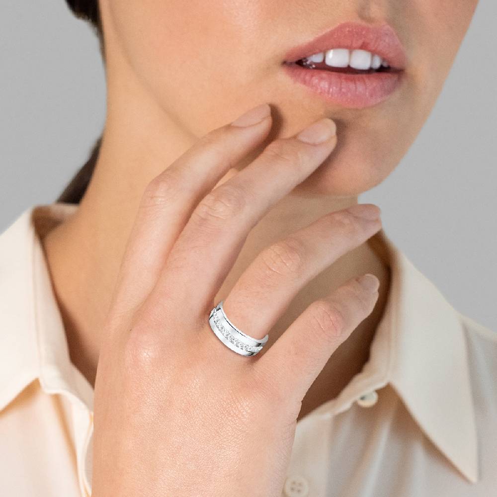 Rafaela Donata Ring Sterling Silber Zirkonia weiß Tiefpreis