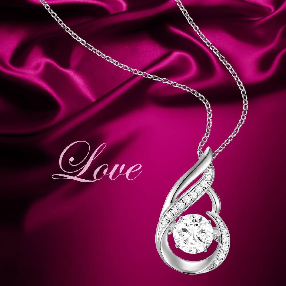 Rafaela Donata Kette mit Anhänger Sterling Silber Zirkonia weiß Fabrik Onlineshop