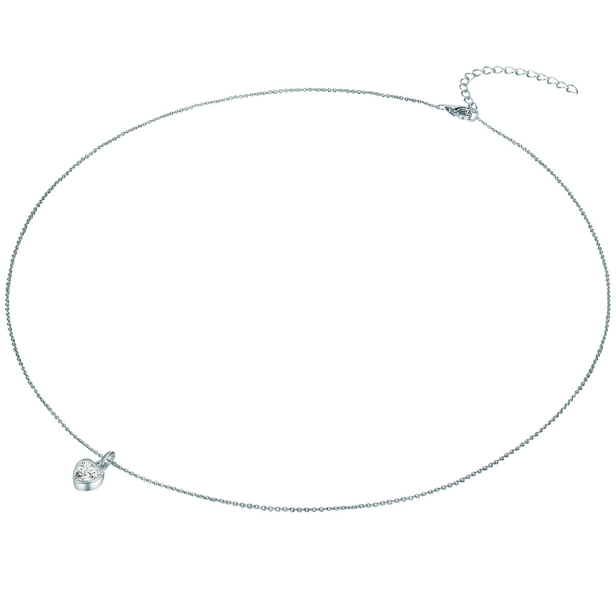 Rafaela Donata Kette mit Anhänger Sterling Silber Zirkonia weiß Sonderangebot