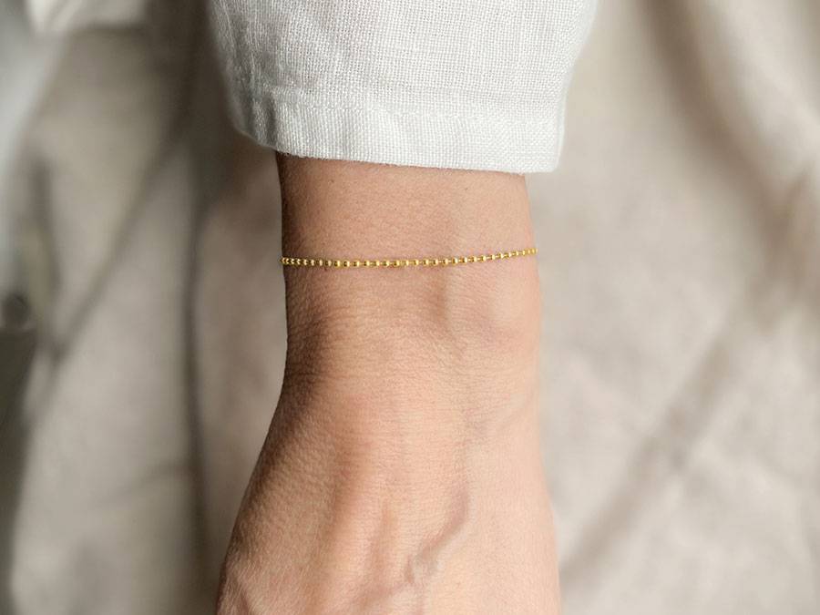 Renna Deluxe Kugel Armband GOLD Super Rabatt