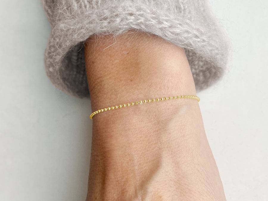 Renna Deluxe Kugel Armband GOLD Super Rabatt