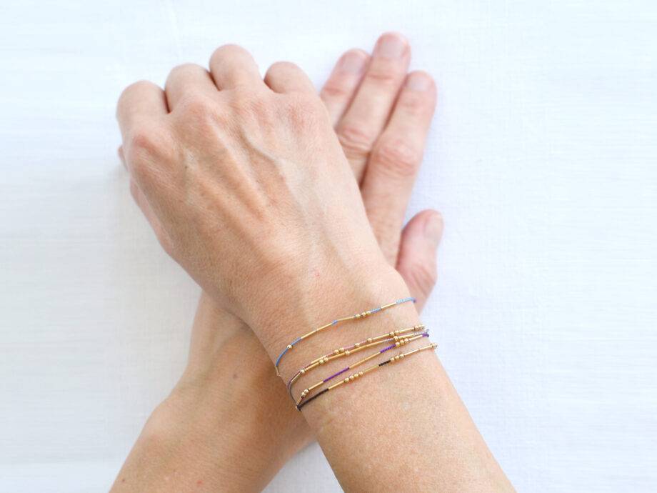 Renna Deluxe INDIVIDUELLES MORSE Code Armband Fabrikladen