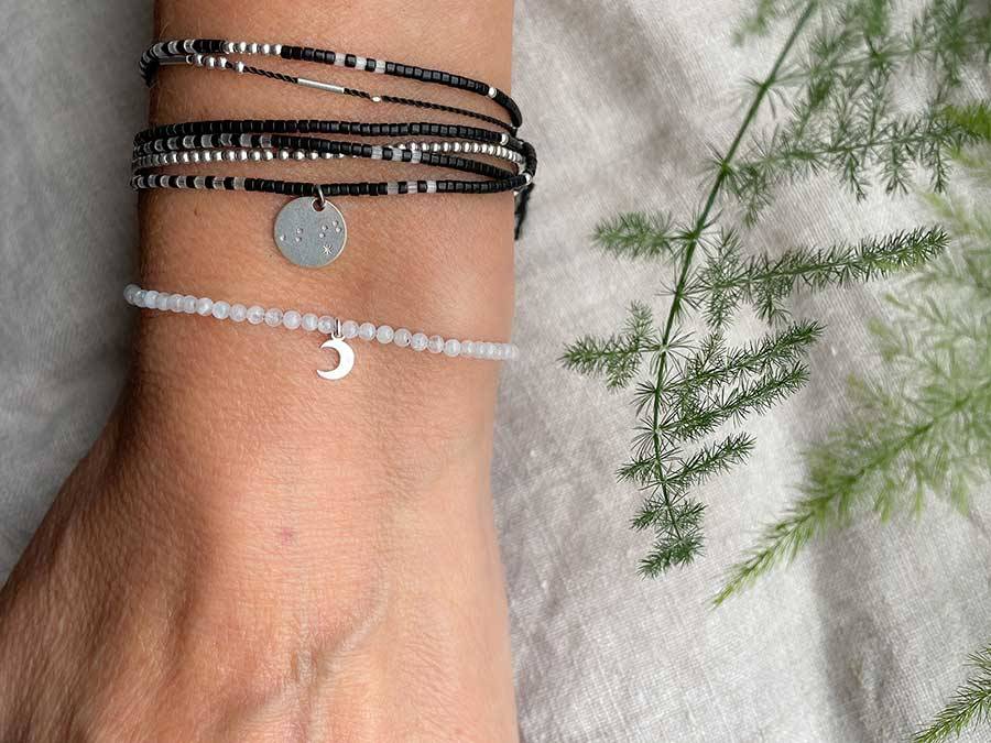 Renna Deluxe MOND Armband mit Mondstein Black Friday Preise