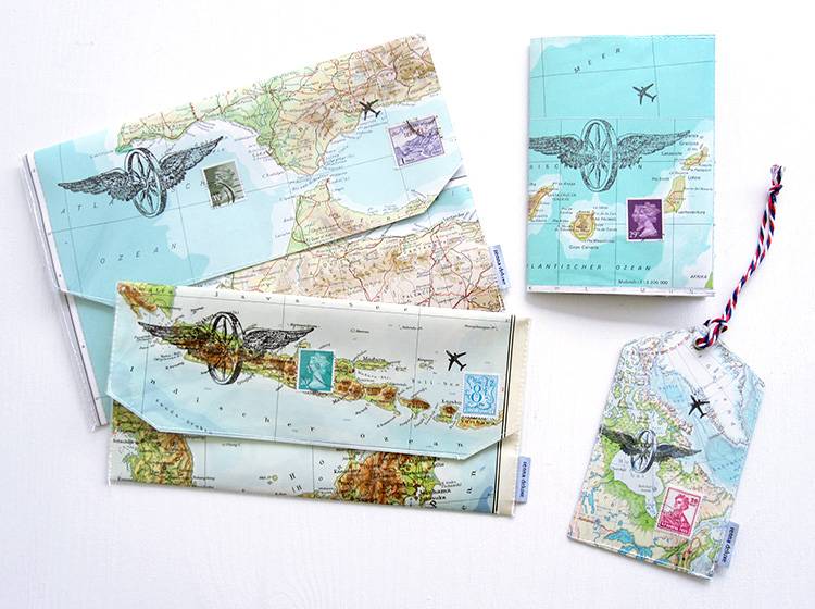 Renna Deluxe Atlas Impfpass Hülle aus Landkarten Rabatte dieses Monats