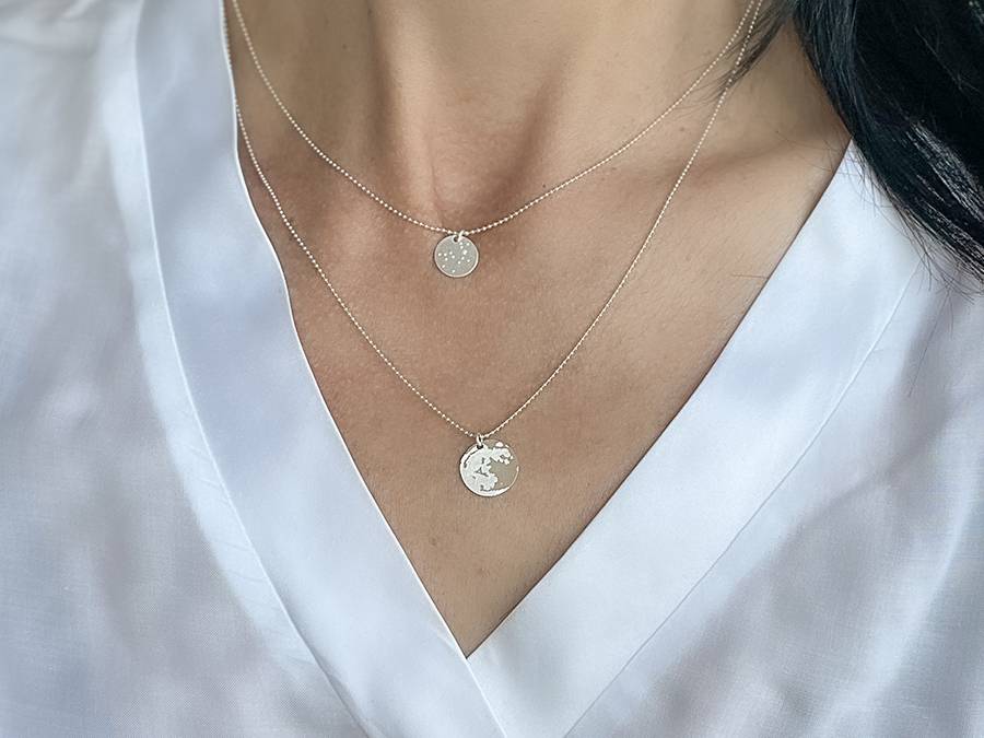 Renna Deluxe MOND Kette Silber – beidseitiges Motiv 2025
