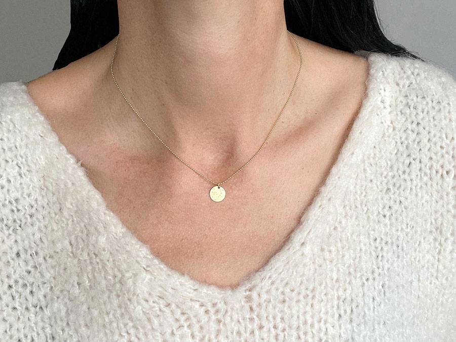 Renna Deluxe MOND Kette Silber – beidseitiges Motiv 2025
