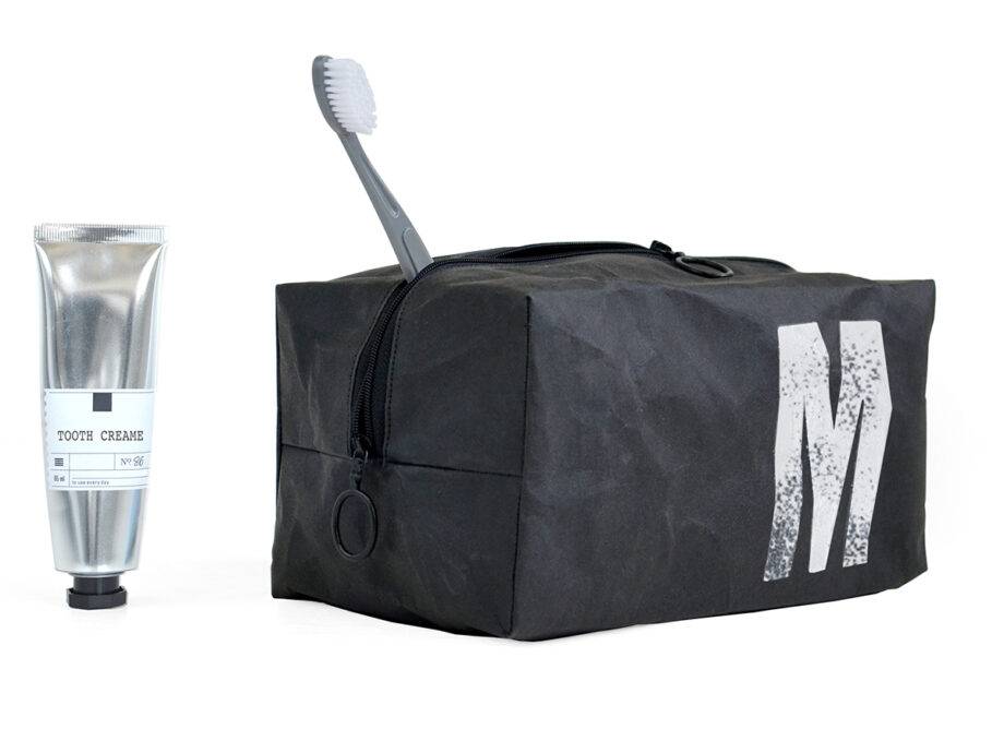 Renna Deluxe Waschtasche für den Mann, mit Monogramm Versandkostenfrei