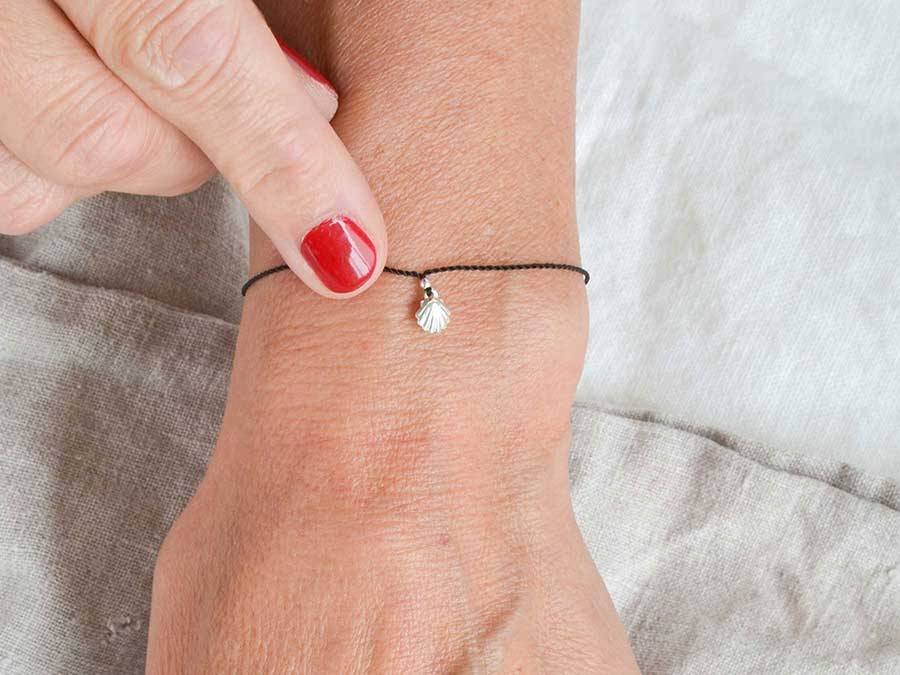 Renna Deluxe MUSCHEL Armband Silber Heißer Verkauf
