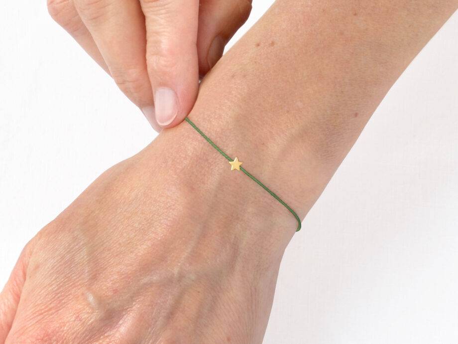 Renna Deluxe MAKE A WISH – STERN Armband in SILBER Saisonale Angebote