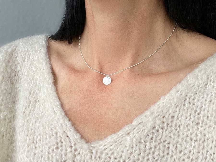 Renna Deluxe STERNZEICHEN Kette Silber Räumungsverkauf