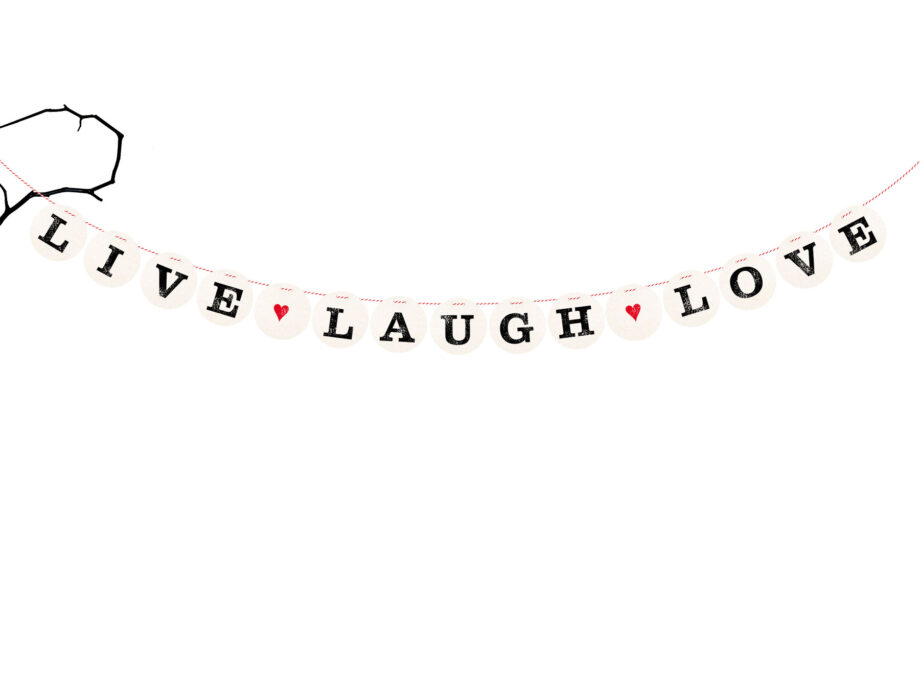 Renna Deluxe LIVE LAUGH LOVE Girlande Bis zu 50% Rabatt