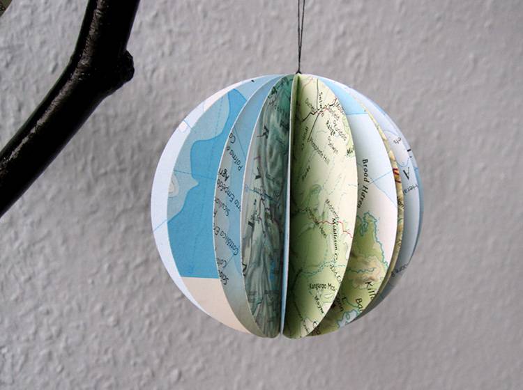 Renna Deluxe Atlas Weltkugel Globus Anhänger Clearance-Verkauf