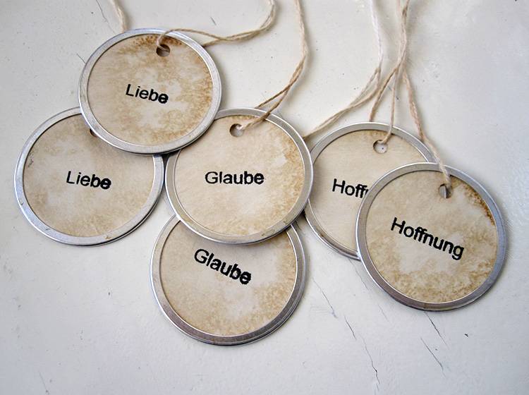 Renna Deluxe LIEBE GLAUBE HOFFNUNG 3er Set Fabrikladen