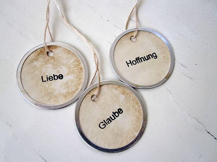 Renna Deluxe LIEBE GLAUBE HOFFNUNG 3er Set Fabrikladen