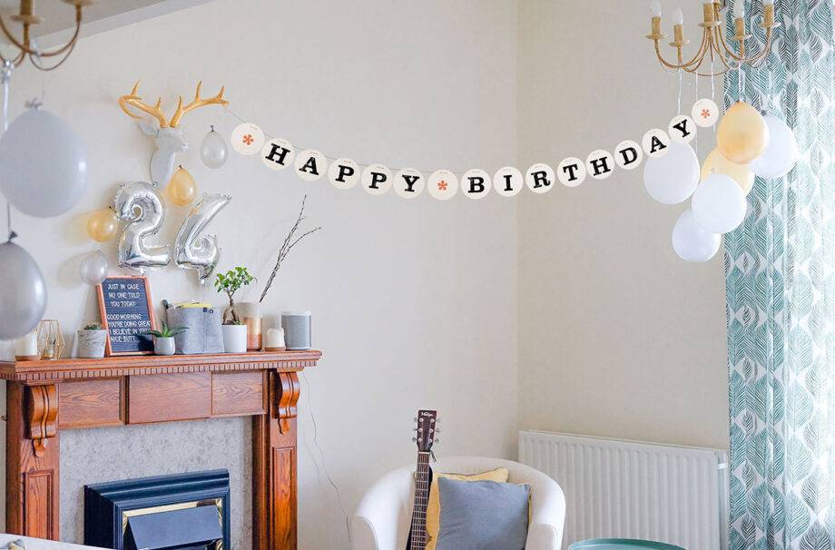 Renna Deluxe HAPPY BIRTHDAY Girlande 50% Rabatt für begrenzte Zeit