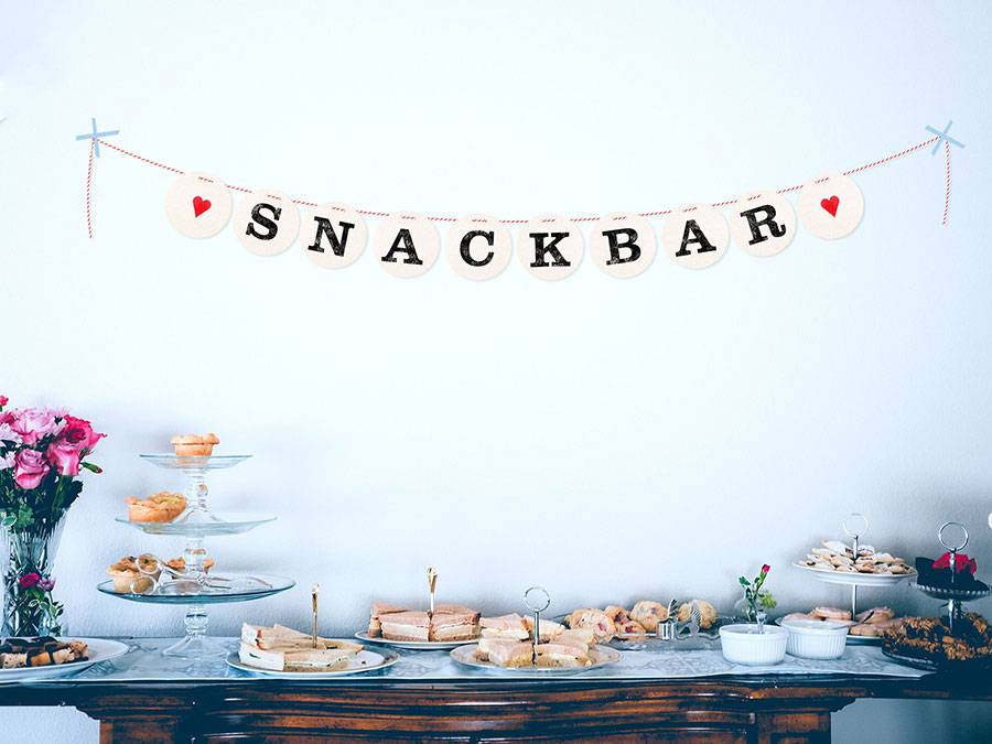 Renna Deluxe SNACKBAR Girlande Günstiger Verkauf
