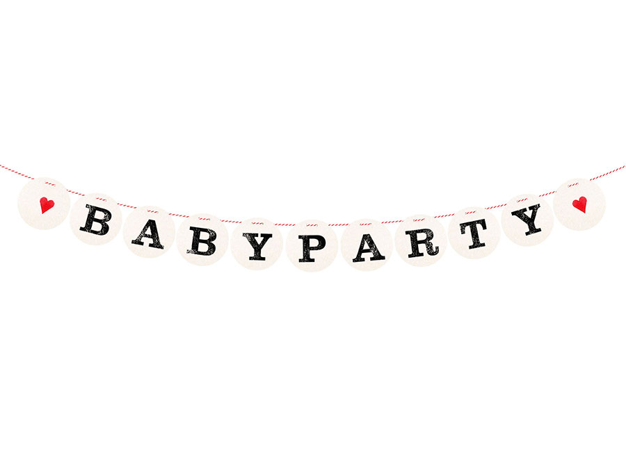 Renna Deluxe BABYPARTY Girlande Meist gekauft