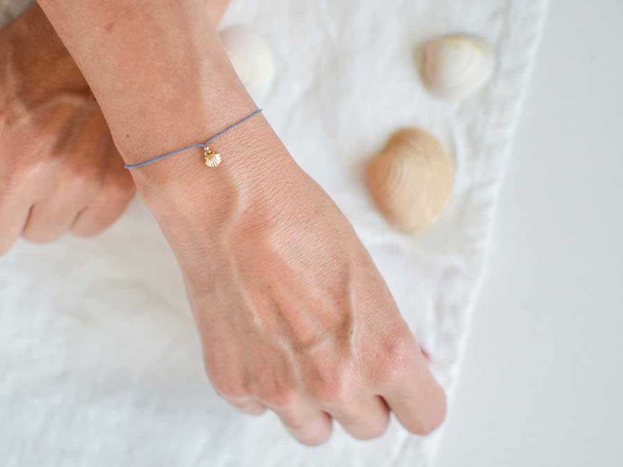 Renna Deluxe MUSCHEL Armband Gold Fabrikpreis