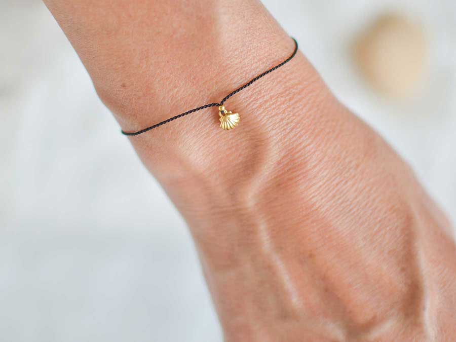 Renna Deluxe MUSCHEL Armband Gold Fabrikpreis