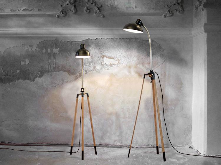 Renna Deluxe Lampengestell Stativ 90 aus Eiche Saisonale Angebote