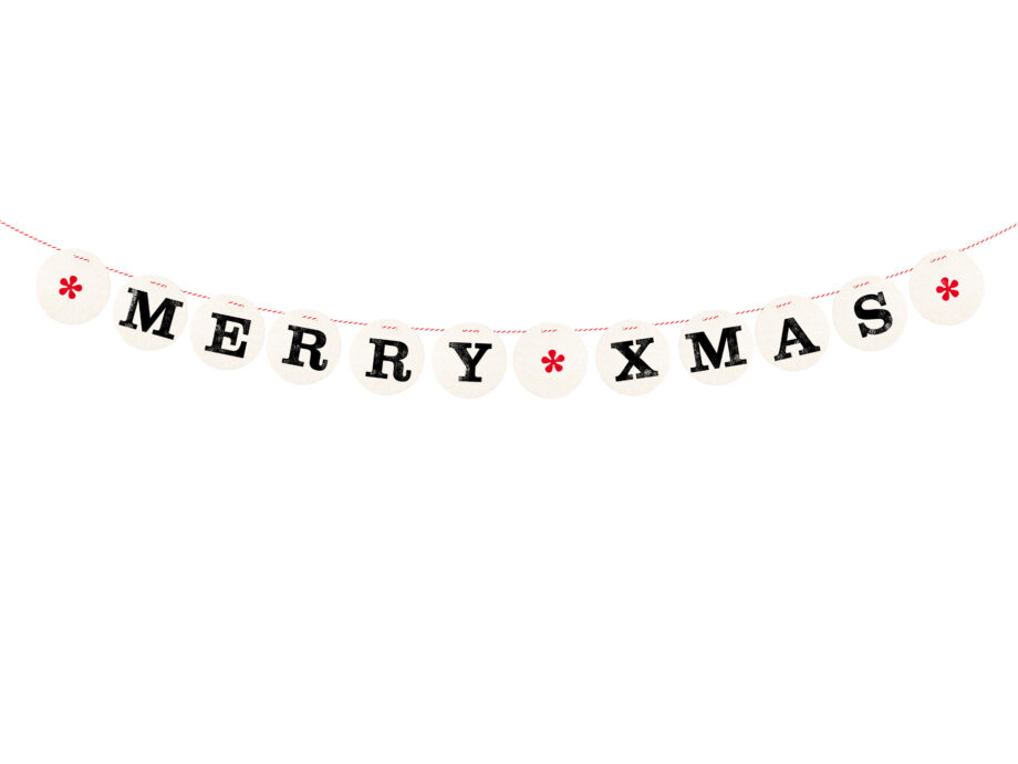 Renna Deluxe MERRY XMAS Girlande Neueste Stile