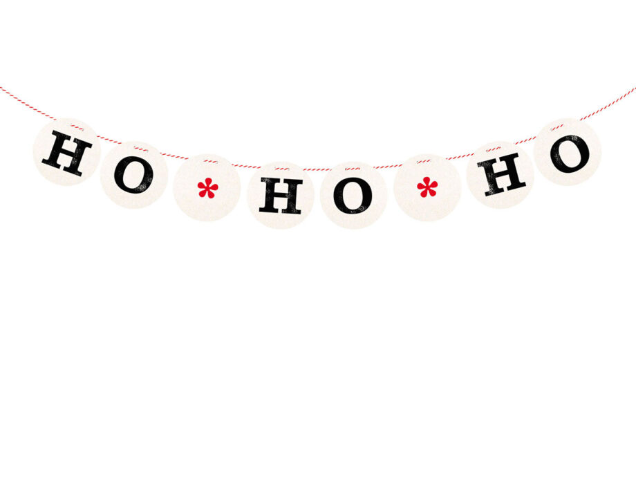 Renna Deluxe HO HO HO Girlande Preisnachlass