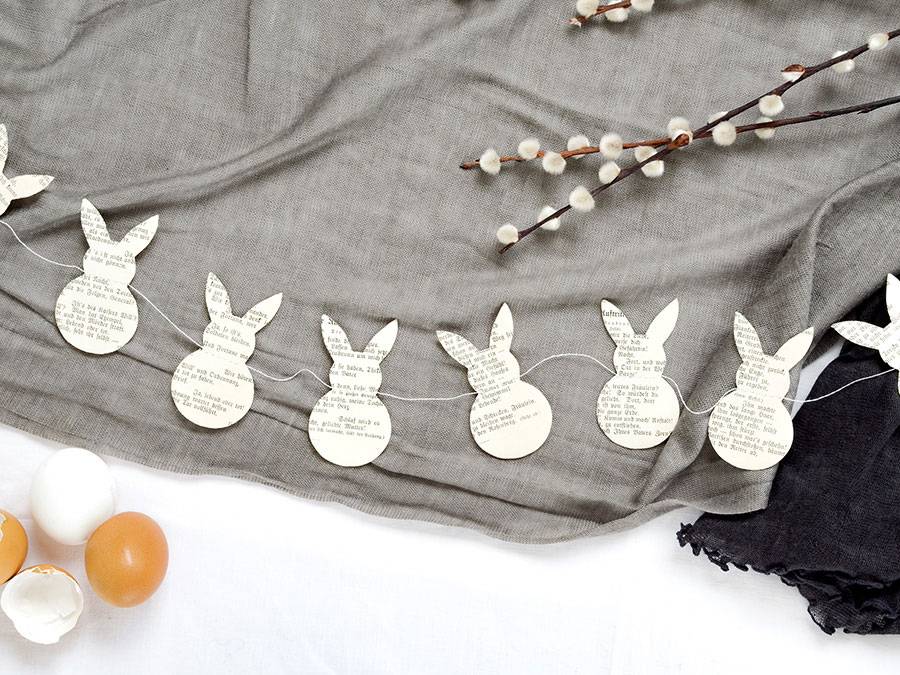 Renna Deluxe Anhänger Osterhase in Fraktur Weihnachtsangebot
