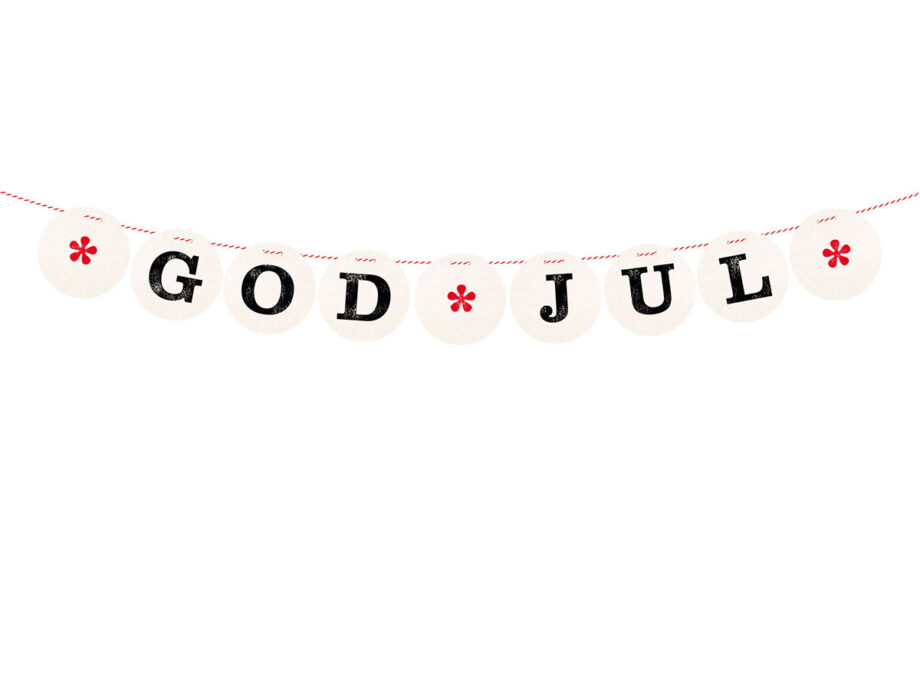 Renna Deluxe GOD JUL Girlande Letzte 2 Tage