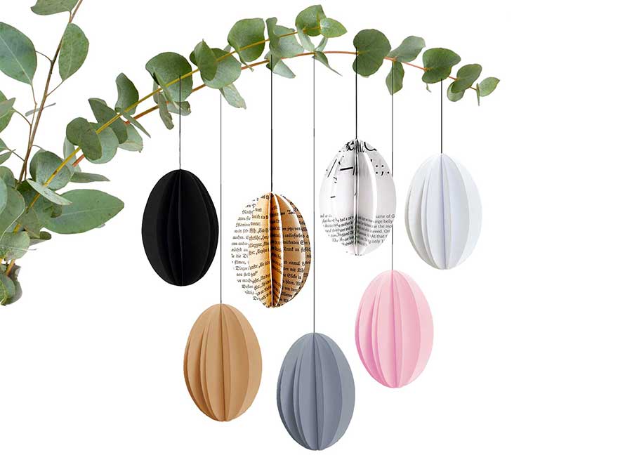 Renna Deluxe Anhänger Osterhase Schwarz Sonderangebot der Fabrik