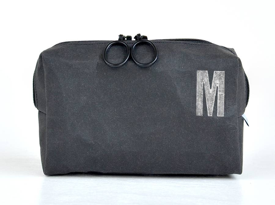 Renna Deluxe Kosmetiktasche für Bartpflege mit Monogramm Begrenzt auf 3 Tage