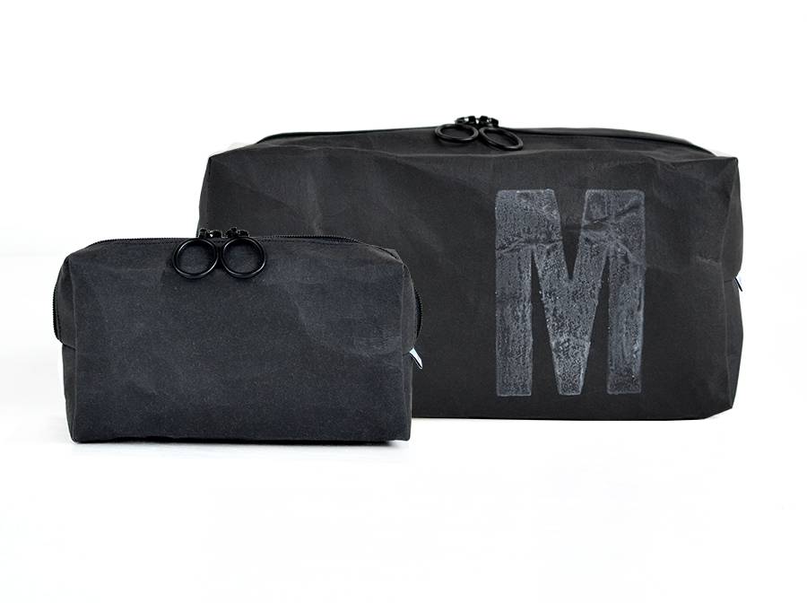 Renna Deluxe Kosmetiktasche für Bartpflege mit Monogramm Begrenzt auf 3 Tage