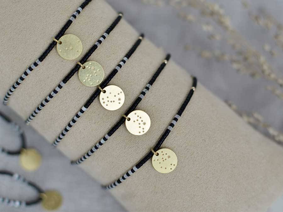 Renna Deluxe KREBS Sternzeichen Armband Gold Letzte 3 Tage