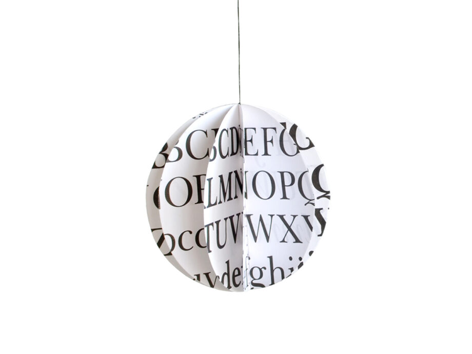 Renna Deluxe Frohe Weihnachtskarte mit Weihnachtskugel Letzter Tag