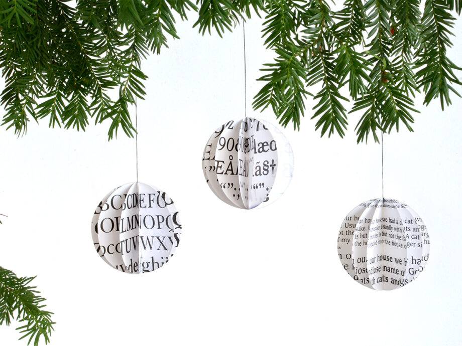 Renna Deluxe Frohe Weihnachtskarte mit Weihnachtskugel Letzter Tag