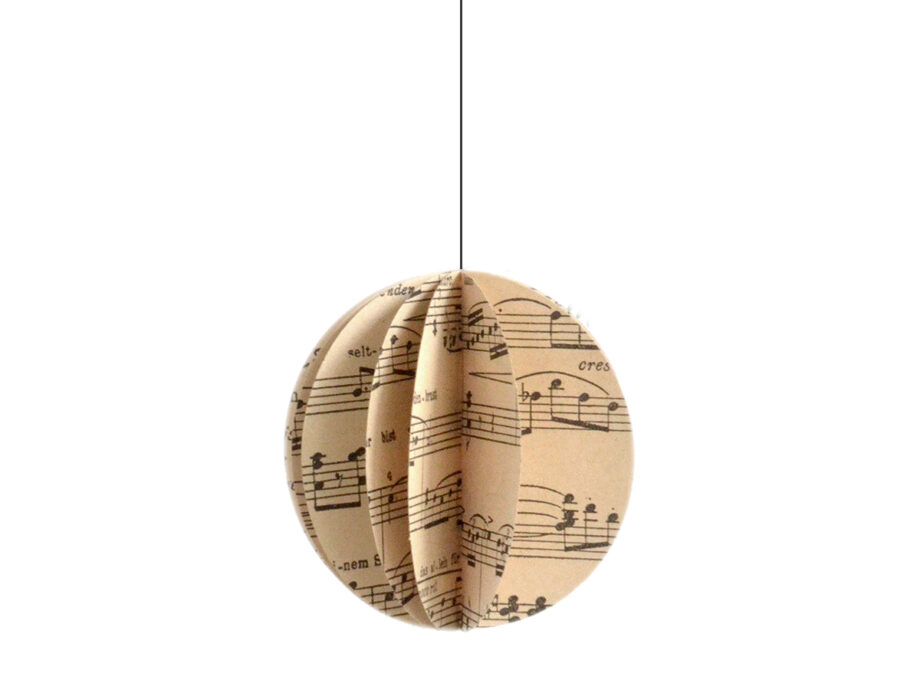 Renna Deluxe Frohe Weihnachtskarte mit Weihnachtskugel Letzter Tag