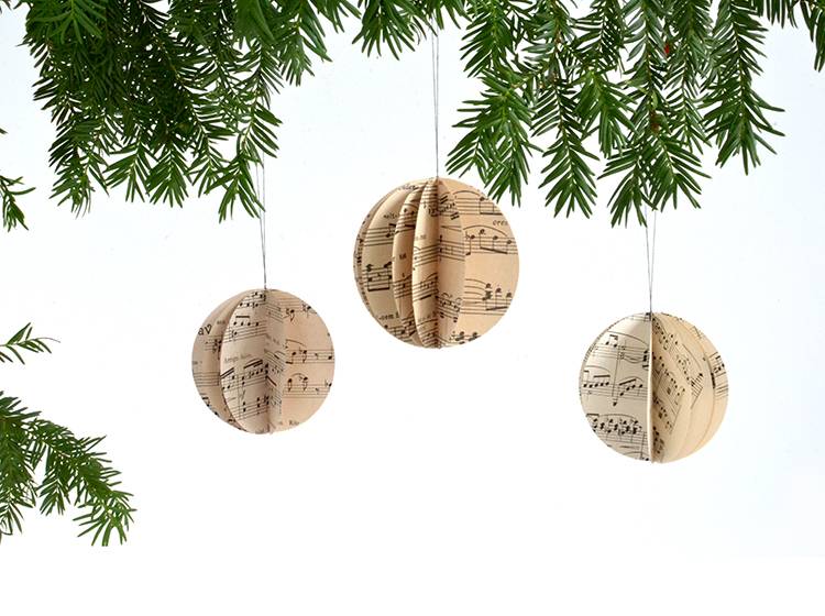 Renna Deluxe Frohe Weihnachtskarte mit Weihnachtskugel Letzter Tag