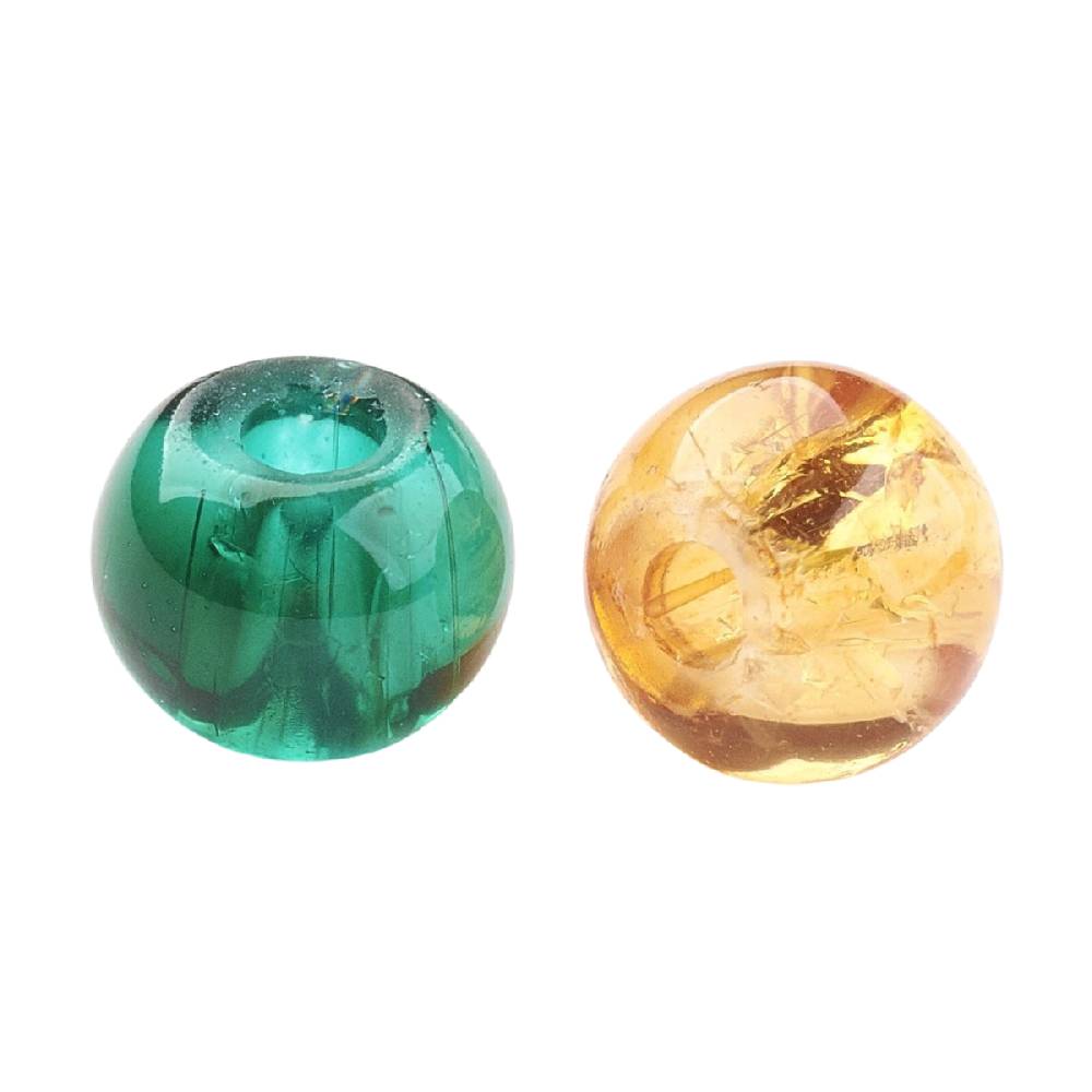 Sadingo Glasperlen Bunter Mix | 100 Stück, 4 mm Riesige Rabatte