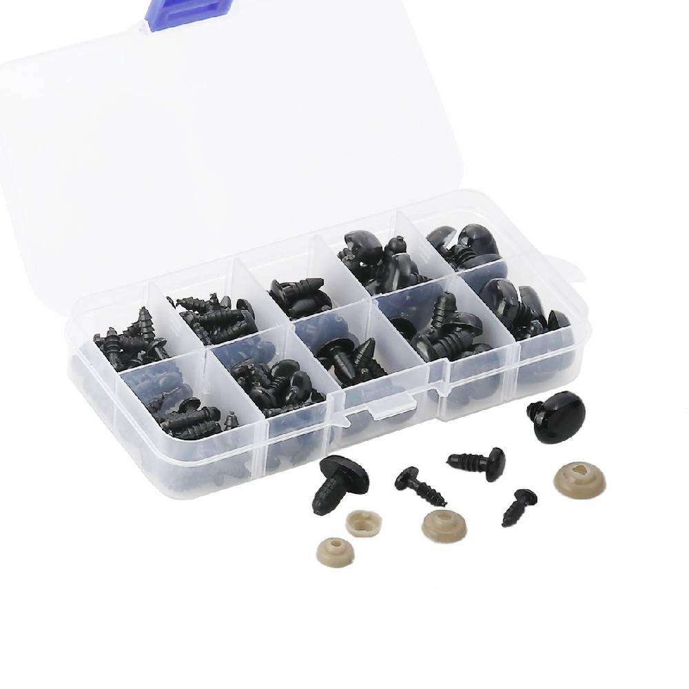 Sadingo Teddynasen Set mit Unterlegscheiben für Häkeltiere 50% Rabatt mit kostenlosem Versand