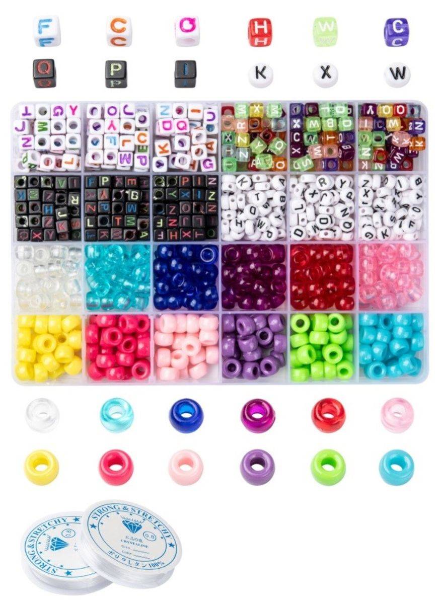 Sadingo Acrylperlen Set mit Aufbewahrungsbox Im Verkauf