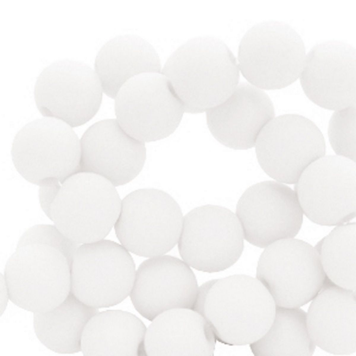 Sadingo Acrylperlen matt | 600 Stück, 6mm Große Rabatte