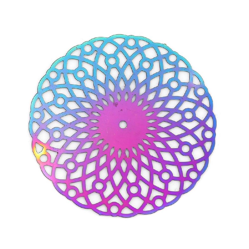Sadingo Schmuckverbinder Mandala | 10 Stück, 31x30mm Tägliche Deals