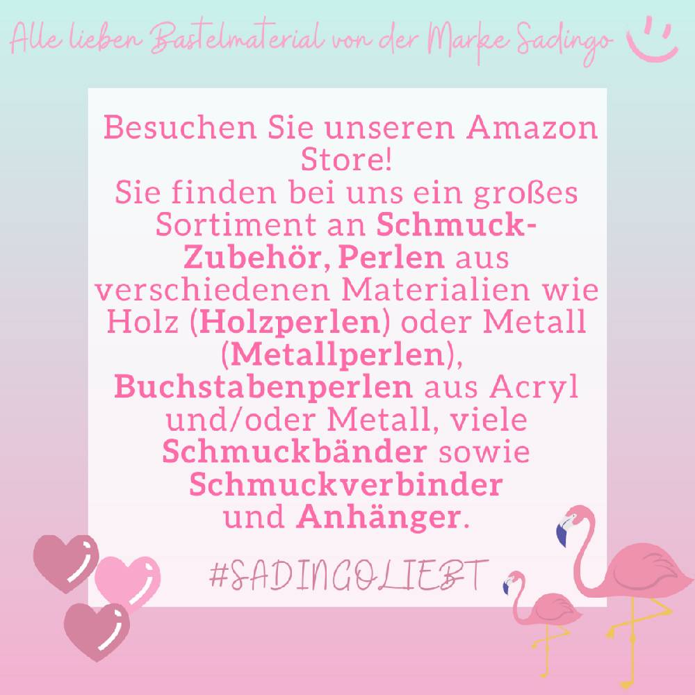 Sadingo Schmuckverbinder Blume des Lebens | 10 Stück, 13mm Sonderangebote